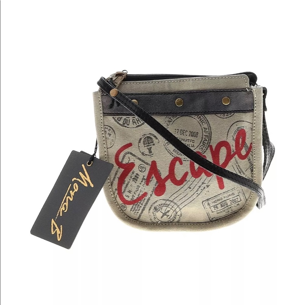 NWT Mona B Women Brown Crossbody
Bag One Size